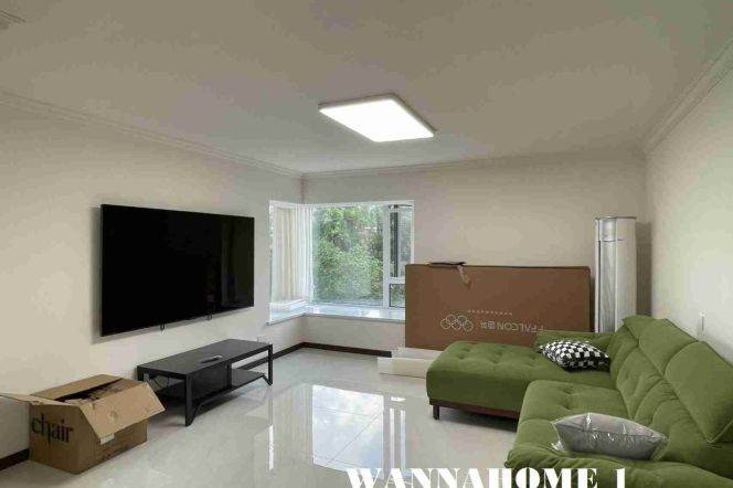 Spacious&Modern&Bright 3Bdrs 2Baths Apt+Great Compound+L2/11 Jiang Su Rd Metro