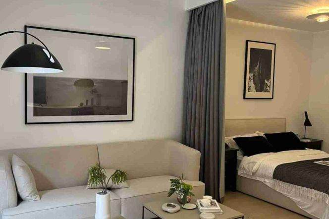 Spacious&Modern&Bright 1Bdr 1Bath Apt+West Nan Jing Rd CBD+Large Terrace