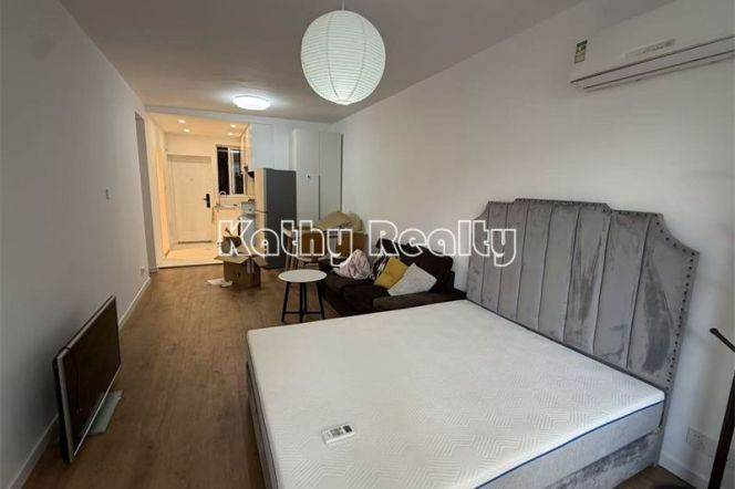 New Deco 1BR APT Balcony nr Shanghai Library 6.3k
