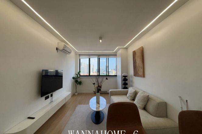 9.5K+Spacious 1Bdr 1Bath Apt+L4/12 Da MuQiao Rd+Nice View+Large Balcony+Modern