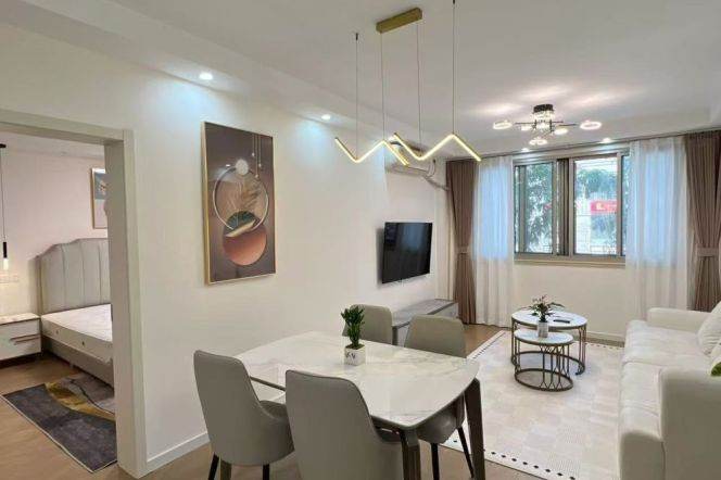 Newly 1br/85sqm & heating/lift @Jiaotong Univer & Line 10/11