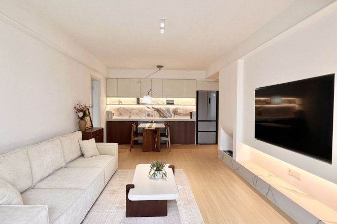 The Suzhou River view 2-Bedrooms with floor heating