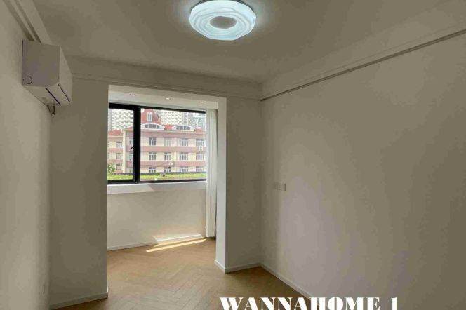 Spacious&New&Bright Elevator 3Bdrs 2Baths Apt+Yu Yuan Rd/L2+11 Jiang Su Rd+Large Covered Balcony