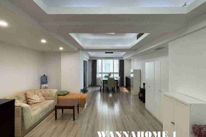 Spacious&Bright 2Bdrs 1Bath Apt/L2+11 Jiang Su Rd+Great Building+High Floor+120 Sqm