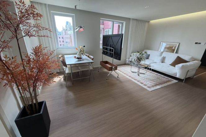 2 brs near L14 wuding rd station+floor heating