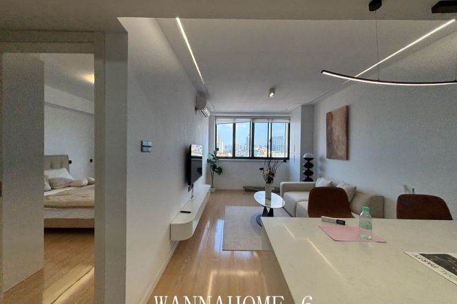9.5K+Spacious 1Bdr 1Bath Apt+L4/12 Da MuQiao Rd+Nice View+Large Balcony+Modern