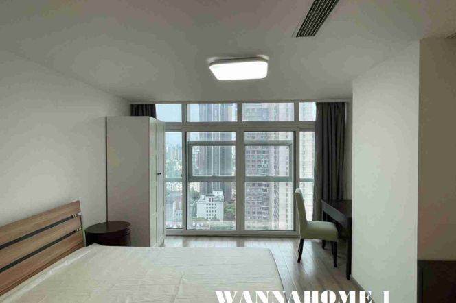 Spacious&Bright 2Bdrs 1Bath Apt/L2+11 Jiang Su Rd+Great Building+High Floor+120 Sqm