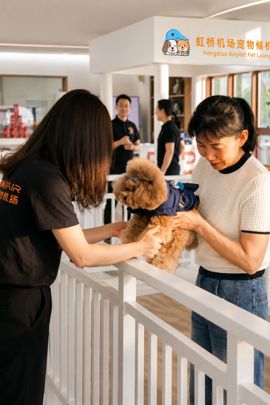 Hongqiao Airport Opens a Pet Lounge