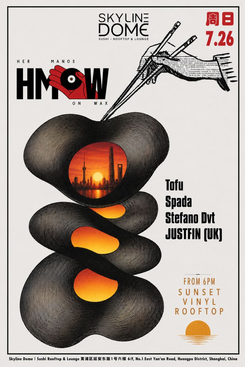 Her Manos | Sunset Vinyl Rooftop