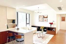 High class 2 br Apt w quality decoration & floor heating & great view 
