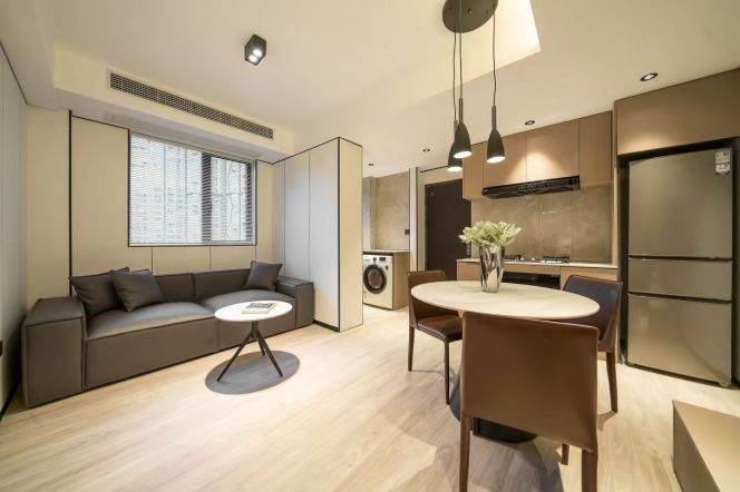 Zhongshan park elevator 1BR apartment