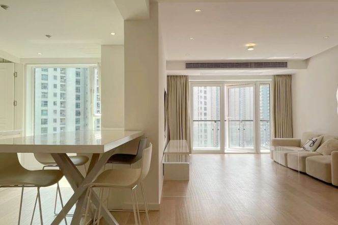 Top Compound+Spacious&Modern 3Bdrs 2Baths Apt+Hua Shan Rd+An Fu Rd+Wu Kang Rd+Large Balcony
