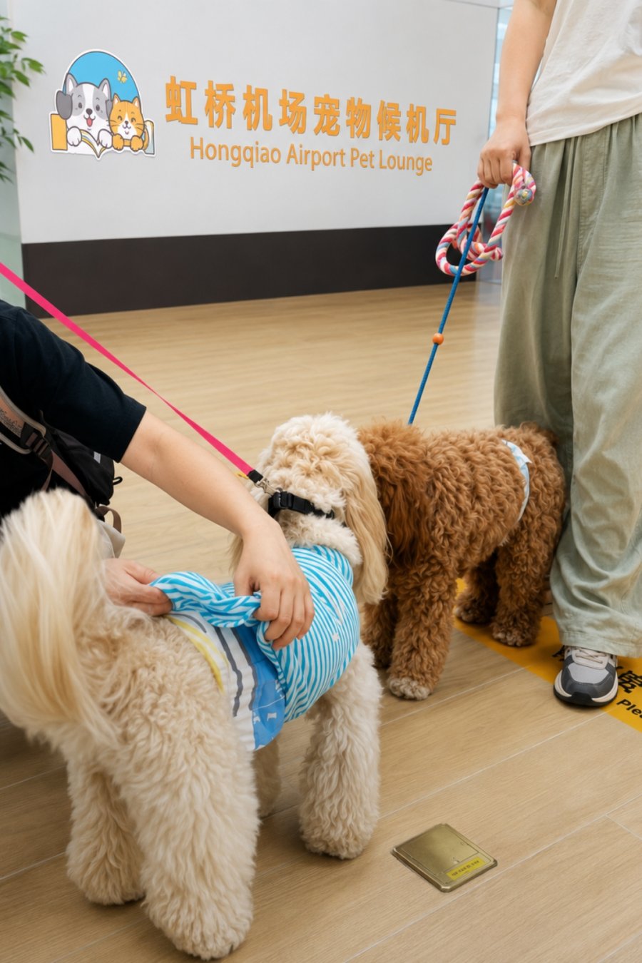 Hongqiao Airport Opens a Pet Lounge