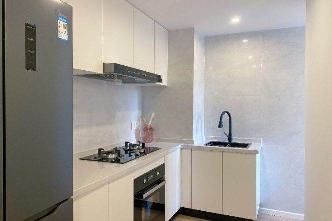2BR elevator apt with floor heating @Xujiahui CBD 