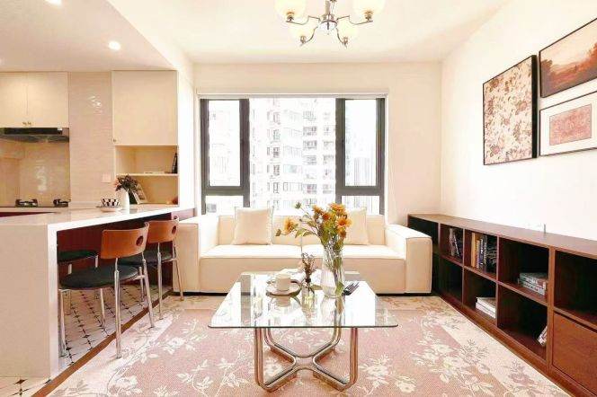 High class 2 br Apt w quality decoration & floor heating & great view 