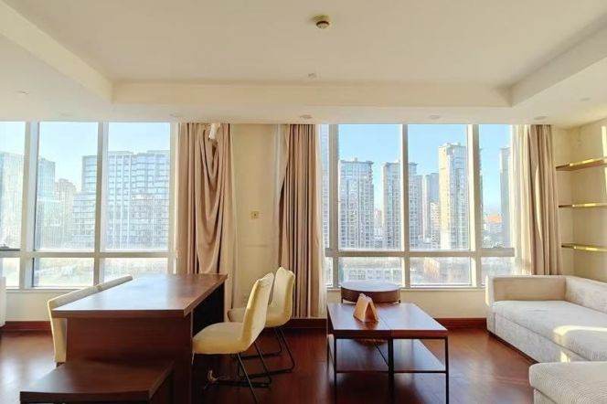 Suzhou river Qufu rd elevator 2BR 2BATH apartment