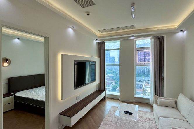 1Bdr 1bth Apt/Fabulous&Modern/ Line 8 Zhongxing Rd /Good View/parking