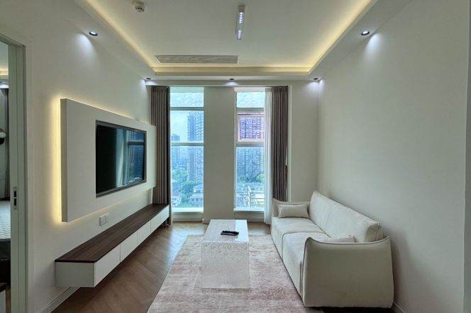 1Bdr 1bth Apt/Fabulous&Modern/ Line 8 Zhongxing Rd /Good View/parking