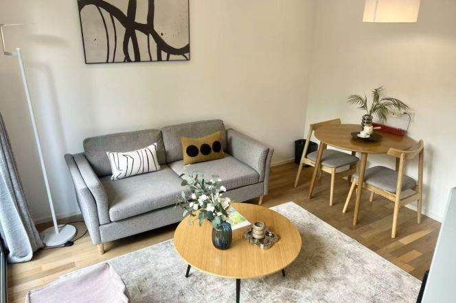 2BR near line 1/9/11 Xujiahui and Jiao'tong Uni can long and short term lease