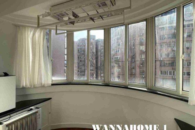 Spacious&Modern&Really Bright 1Bdr 1Bath+Large Closet+Jing An Temple+Large Covered Balcony