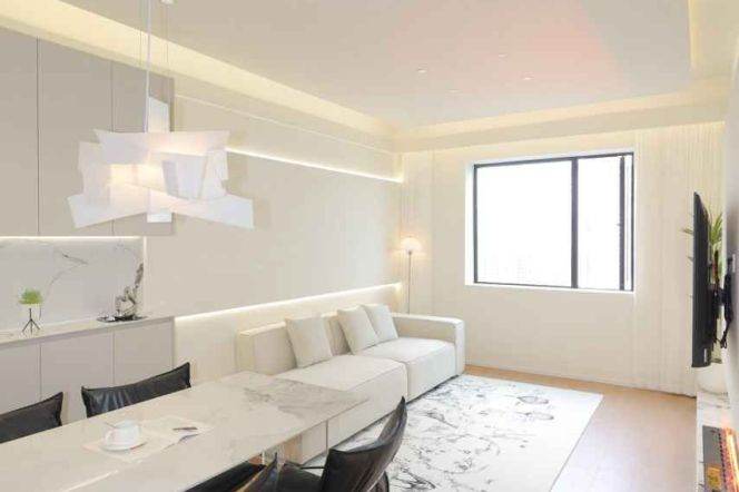 High Floor+Modern&Bright&Spacious 1Bdr 1Bath Apt+Jing An Temple+Stunning View