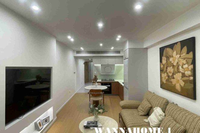 New&Modern&Spacious 1Bdr 1Bath Apt+Jing An Temple+L7 Chang Ping Rd+Clean Compound 