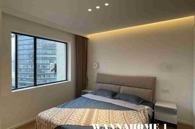 Modern&Bright&Spacious 1Bdr 1Bath Apt+Jing An Temple CBD+Stunning View 