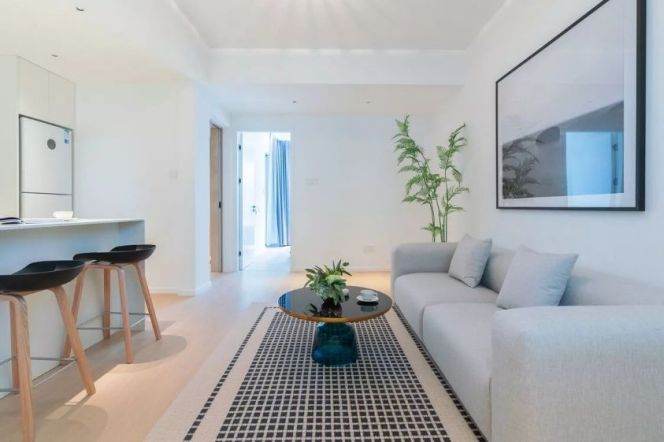 Modern decoration 1bedroom with floor heating close to Su zhou river