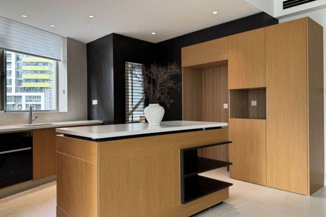 Modern decoration 3brs with floor heating in pudong
