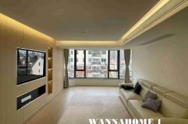 Spacious&New 2Bdrs 2Baths Apt+Green Compound+Su Zhou Creek/L7+13 Chang Shou Rd Metro
