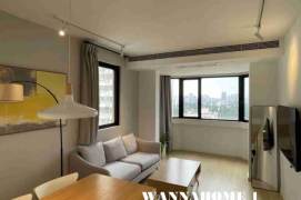 Spacious&Really Bright Elevator 1Bdr 1Bath Apt/ L1+7 Chang Shu Rd+Great View+Large Covered Balcony