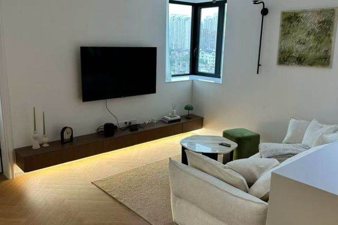 Suzhou Creek cozy 2Br wt floor heating,dishwasher