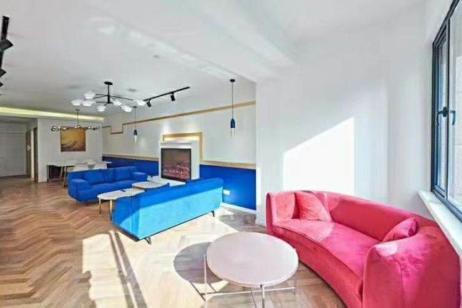 Huangpu Laoximen 160 sqm modern 3 br Apt &floor heating &bathtub for 20K
