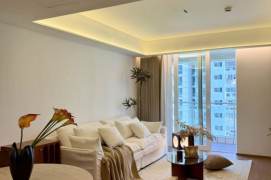 Modern decoration 2brs with floor heating and balcony  belong to Tianzifang area 