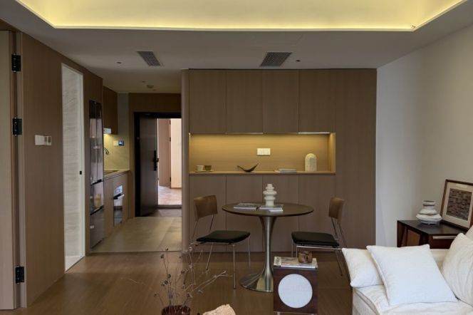 Modern decoration 1bedroom with floor heating  belong to Tianzifang area