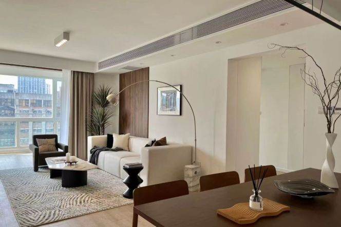 Modern decoration 3brs with balcony and river view beside Su zhou river