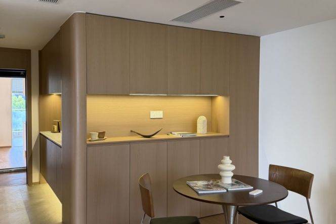 Modern decoration 1bedroom with floor heating  belong to Tianzifang area