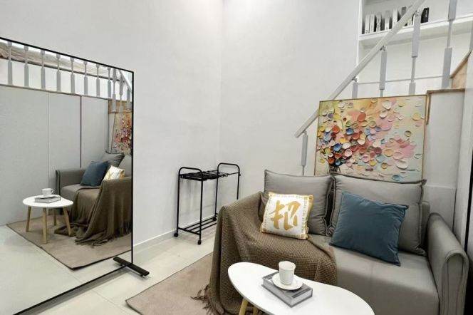 Julu Rd 1BR near iapm South Shaanxi/Jing'an Temple