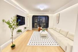 modern big 2brs floor heating modern furniture beside Huang pu river