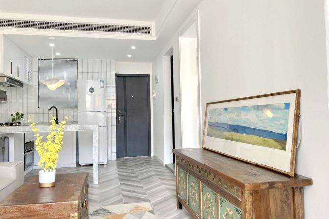 Worthy Xiangyang/Jianguo Rd 1Bedroom with Balcony,Oven 10.2K   