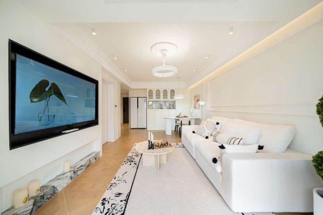 modern big 1 bedroom brand new furniture nice view floor heating near Century park 