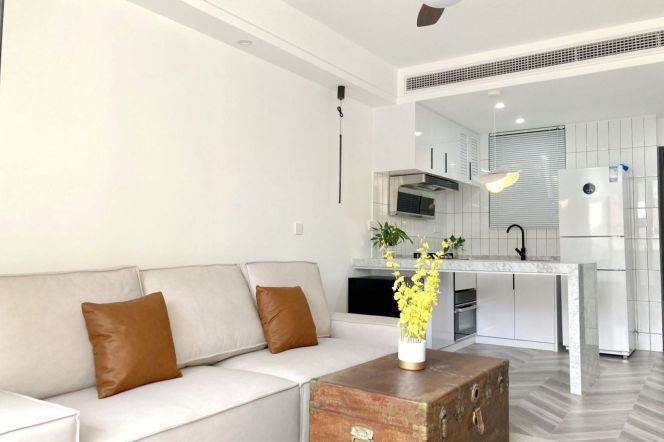 Worthy Xiangyang/Jianguo Rd 1Bedroom with Balcony,Oven 10.2K   
