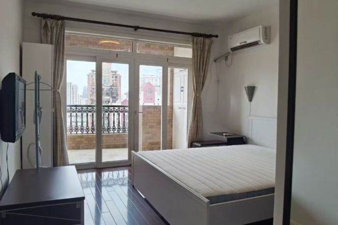 Full furnished 2brs/110sqm & balcony/lift @Jiaotong Univer & Line 10/11