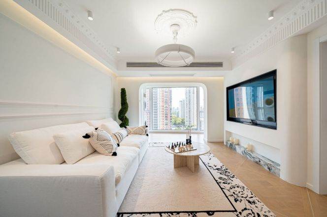 modern big 1 bedroom brand new furniture nice view floor heating near Century park 