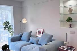 2 Brs with Brand-new Dec/Floor heating/Oven/Dish washer, 100 sqm @ Weining metro L2