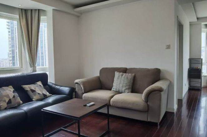 Full furnished 2brs/110sqm & balcony/lift @Jiaotong Univer & Line 10/11