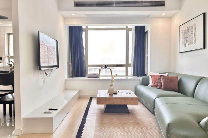 2 Brs, 2 Baths, Floor heating/Central ac/Oven/Dryer, 130 sqm @ Zhongshan park L2,3&4