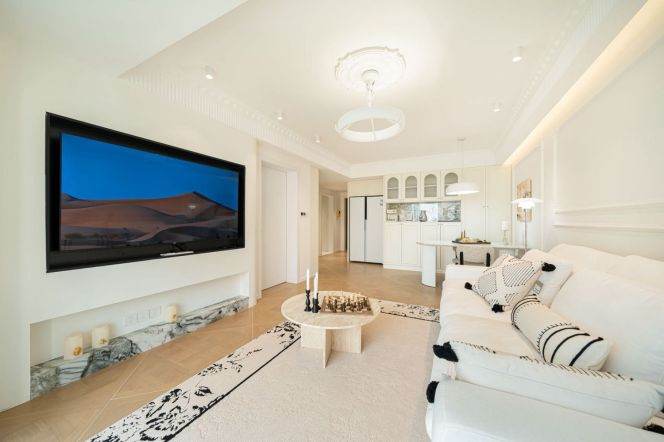modern big 1 bedroom brand new furniture nice view floor heating near Century park 