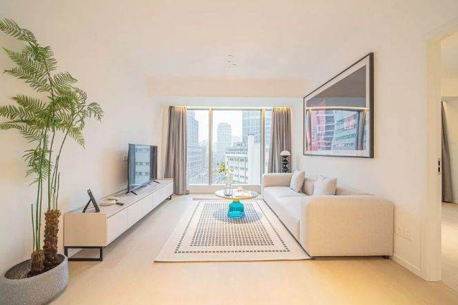 Modern decoration 1 bedroom with floor heating  in Xintiandi 