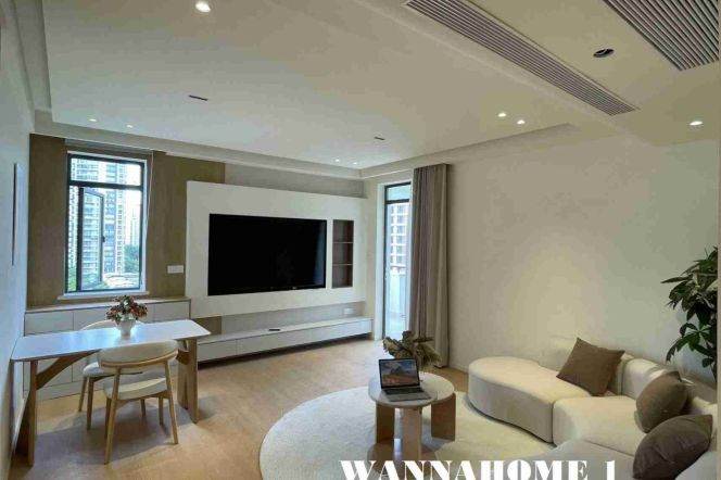 New&Really Bright&Spacious 1Bdr 1Bath Apt+L13/14 Wu Ning Rd Metro+2 Large Balconies